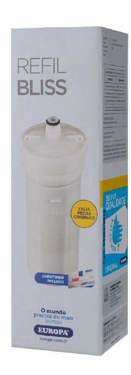 Embalagem original do Refil Bliss Europa