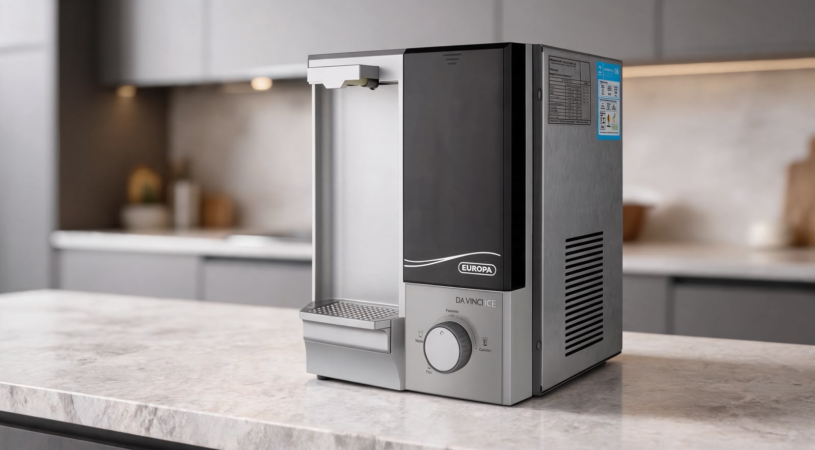 Purificador Europa Da Vinci Ice inox
